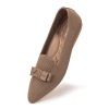Women's Loafer Flats Casual Knit Fabric Lightweight Dressy Shoes Washable Elegant Pointed-Toe lace-up Bow Shoes Comfortable