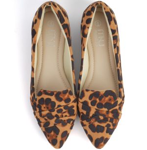 Flats Shoes Women Dressy Pointed Toe Slip on Microfiber Comfortable Women's Flats Ballet Flats for Women