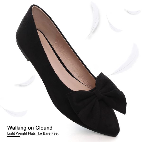 Women's Ballet Flats Dress Ballet Shoes Slip on for Office Work Comfortable Shoes
