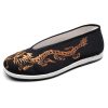 Chinese Slip Ons Shoes Traditional Old Beijing Shoes Kung Fu Tai Chi Cloth Shoes Unisex