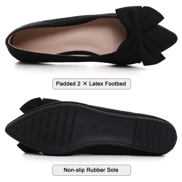Women's Ballet Flats Dress Ballet Shoes Slip on for Office Work Comfortable Shoes