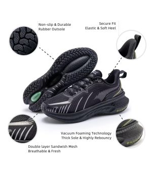 Men's Max Cushioned Walking Shoes with Air Cushion - Plantar Fasciitis Pain Relief