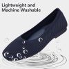 Women's Flats Square Toe Flats Comfortable Slip on Washable Ballet Flats Shoes for Women Dressy Work