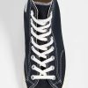 All Star '70s High Top Unisex Sneakers, Black, 12.5 US Women/10.5 US Men
