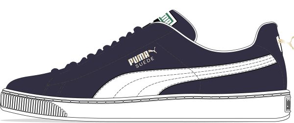 Select Men's Suede Classic Plus Sneakers