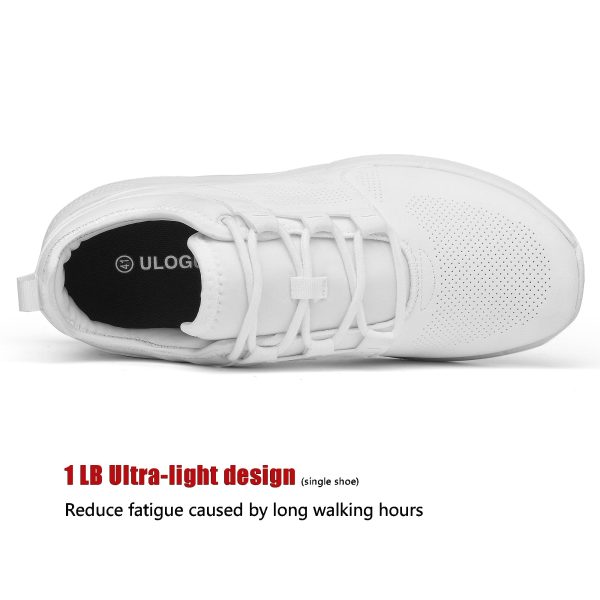 Waterproof Sneakers for Men Women丨Comfortable Lightweight Walking Work Shoe