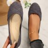 Women's Ballet Flats Shoes, Round Toe Comfort Light Weight Slip-On Dress Shoes