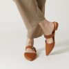 Mules for Women Adjustable Strap Pointed Toe Backless Loafer Shoes…