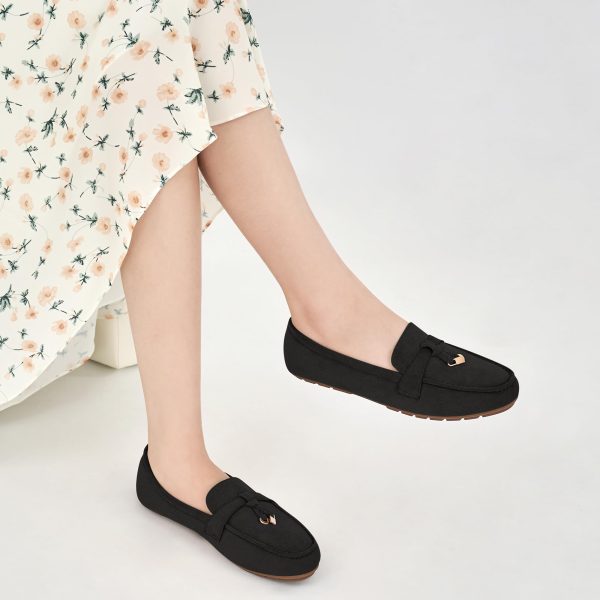 Loafers for Women Slip On Shoes: Casual Comfortable Penny Loafers Ladies Dressy Walking Flats for Business Work Office