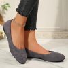 Women's Ballet Flats Shoes, Round Toe Comfort Light Weight Slip-On Dress Shoes