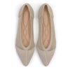 Women's Flats Shoes Pointed Toe Knit Ballet Comfortable Dressy Mesh Flat
