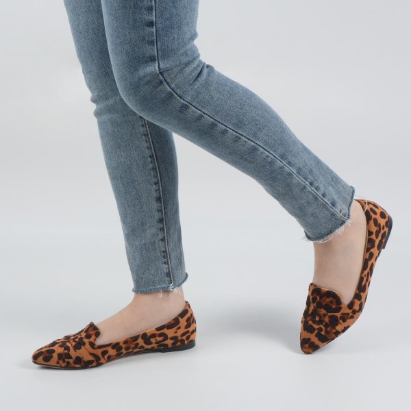 Flats Shoes Women Dressy Pointed Toe Slip on Microfiber Comfortable Women's Flats Ballet Flats for Women