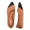 Women's Flat Shoes Black Pointed Toe Dress Shoes Knit Slip On Shoes Comfortable Walking Shoes for Woman Lightweight