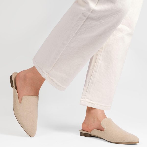Mules for Women Flats Comfortable Pointed Toe Women Mules
