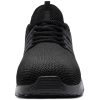Steel Toe Sneakers for Men Women Lightweight Safety Shoes Slip Resistant Work Shoes Breathable Shoes
