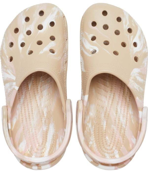 Unisex Classic Marbled Tie-Dye Clog