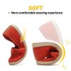 Women's Black Flats with Flower Embroideried,White Lace Ballet Flats,Comfortable Dress Flats