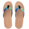 1 Pair Straw Slippers Household Anti Skid Sandals Flip Flops Leisure Shoes Beach Seaside Walking Slippers for Women Men Couples