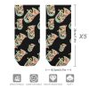 Tuba Instruments Music ArtTuba Instruments Music Art 5 Pairs Ankle Socks Low-Cut Non Slip Athletic Running Flat Sock for Men And
