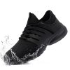 Steel Toe Sneakers for Men Women Lightweight Safety Shoes Slip Resistant Work Shoes Breathable Shoes