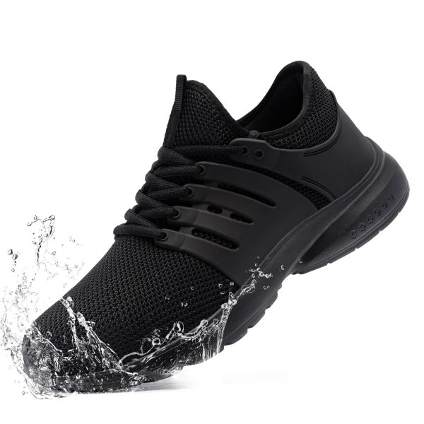 Steel Toe Sneakers for Men Women Lightweight Safety Shoes Slip Resistant Work Shoes Breathable Shoes