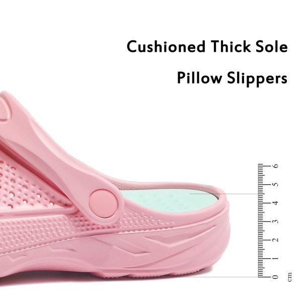 Women Men Orthopedic Clogs Arch Support Garden Shoes Sandals Slippers with Plantar Fasciitis Insoles