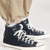 All Star '70s High Top Unisex Sneakers, Black, 12.5 US Women/10.5 US Men