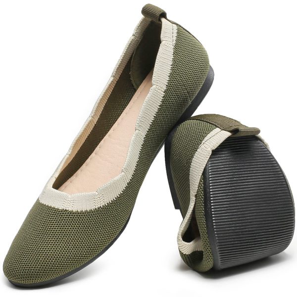 Women's Floral Collar Flats