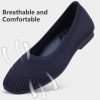 Women's Flats Square Toe Flats Comfortable Slip on Washable Ballet Flats Shoes for Women Dressy Work