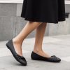 Women's Flats Shoes Faux Suede Round Toe Ballet Dressy Flats Comfortable Slip On Walking Shoes
