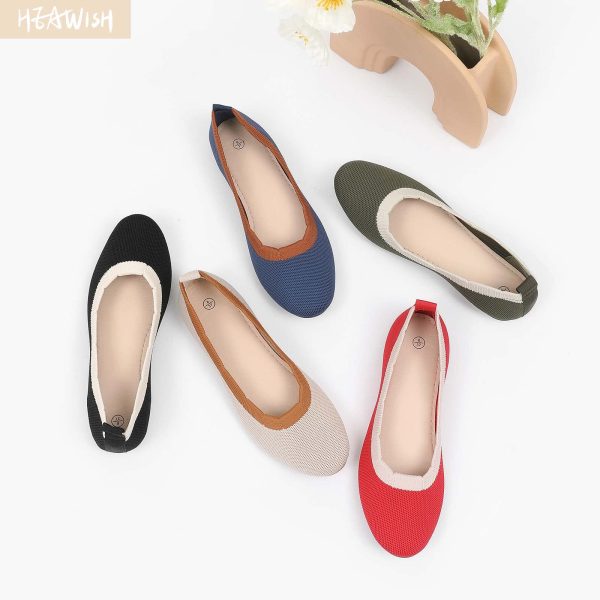 Women's Floral Collar Flats