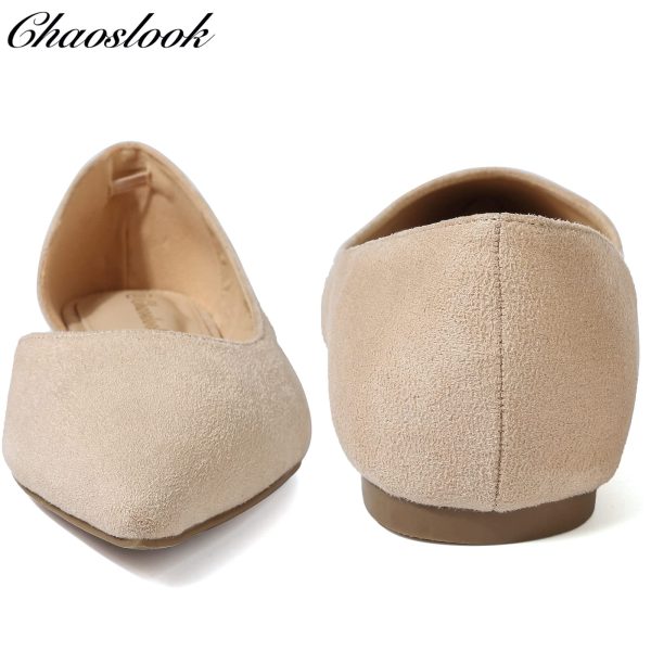 Womens Pointed Toe Black Ballet Flats Comfortable Casual Dress Flats for Women Elegant Memory Foam Flats with Party Wedding