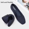 Women's Flats Square Toe Flats Comfortable Slip on Washable Ballet Flats Shoes for Women Dressy Work