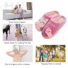 Women's & Men's Comfort Memory Foam Slippers Breathable Fuzzy Slip on Clog House Shoes w/Indoor Outdoor Anti-Skid Sole