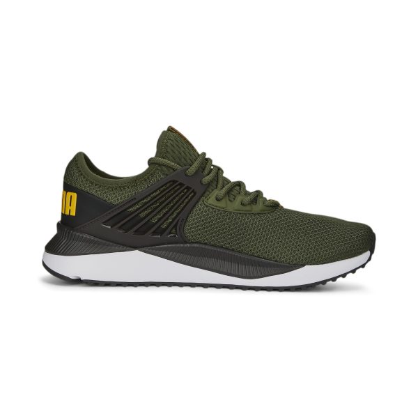 Men's Pacer Future Trainers, Green Moss Flat Dark Grey Orange Glo, 6.5 Men