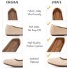 Flats for Women Ballets Shoes: Black 8 Dress Slip Comfortable Work Flats - Casual Ladies Wedding Walking Flat