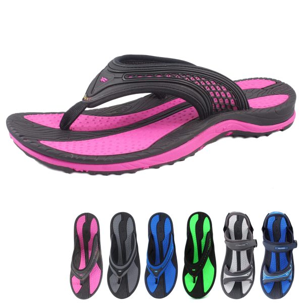 SIGNATURE Unisex Athletic Sandals SNAP LOCK Closure