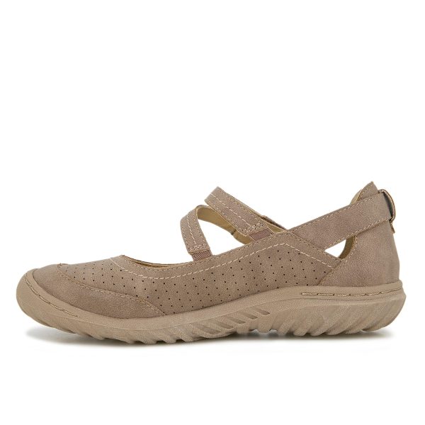 JBU Fawn Women’s Comfort Casual Classic Mary Jane Flats Fashion Shoes