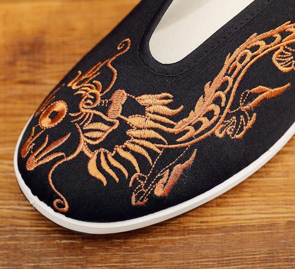 Chinese Slip Ons Shoes Traditional Old Beijing Shoes Kung Fu Tai Chi Cloth Shoes Unisex