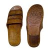 Women Double Strap Jesus Style Hawaii Sandals, Unisex Sandal for Women Men and Teens