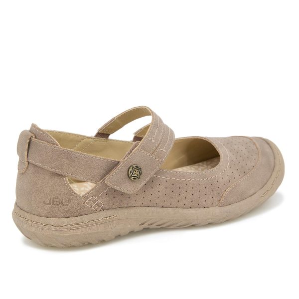 JBU Fawn Women’s Comfort Casual Classic Mary Jane Flats Fashion Shoes