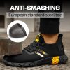 Steel Toe Shoes for Men Work Safety Shoes for Men Comfortable Puncture Proof Sneakers Steel Toe Tennis Sneakers Construction