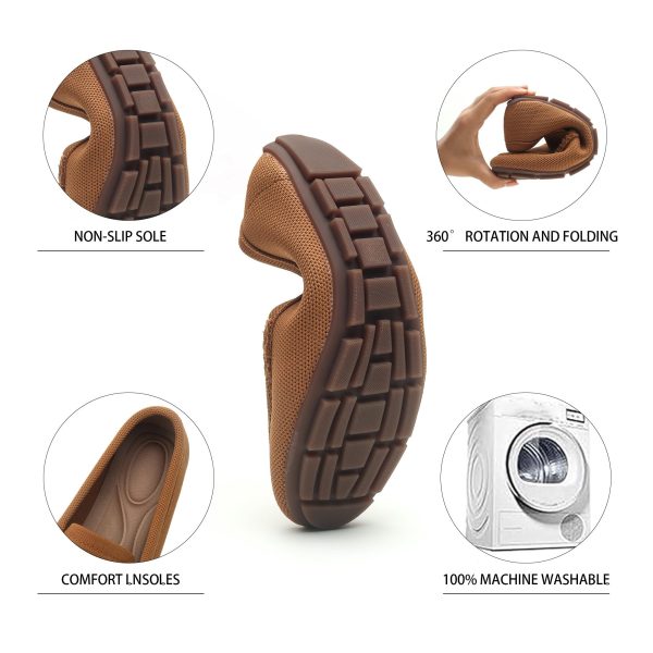 Loafers for Women Comfortable Breathable ShoeCasual Slip On Womens Driving Flats Shoes