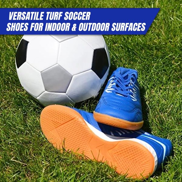 Valencia Indoor Soccer Shoes for Teen & Adult | Lightweight and Durable Men's & Women's Futsal Shoes for Superior Performance |