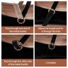 Ballet Flats Shoes for Women: Black 8 Dressy Comfortable Wedding Flat - Ladies Dress Casual Walking Shoe