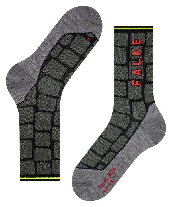 Unisex BC6 Pro Cobblestone Cycling Socks, 1 Pair