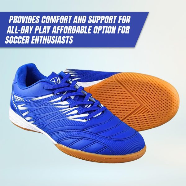 Valencia Indoor Soccer Shoes for Teen & Adult | Lightweight and Durable Men's & Women's Futsal Shoes for Superior Performance |
