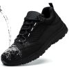 Waterproof Steel Toe Shoes for Men Comfy Lightweight Non Slip Safety Work Sneakers 6-Month Warranty