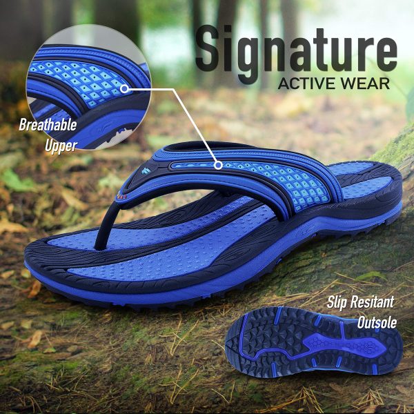 SIGNATURE Unisex Athletic Sandals SNAP LOCK Closure